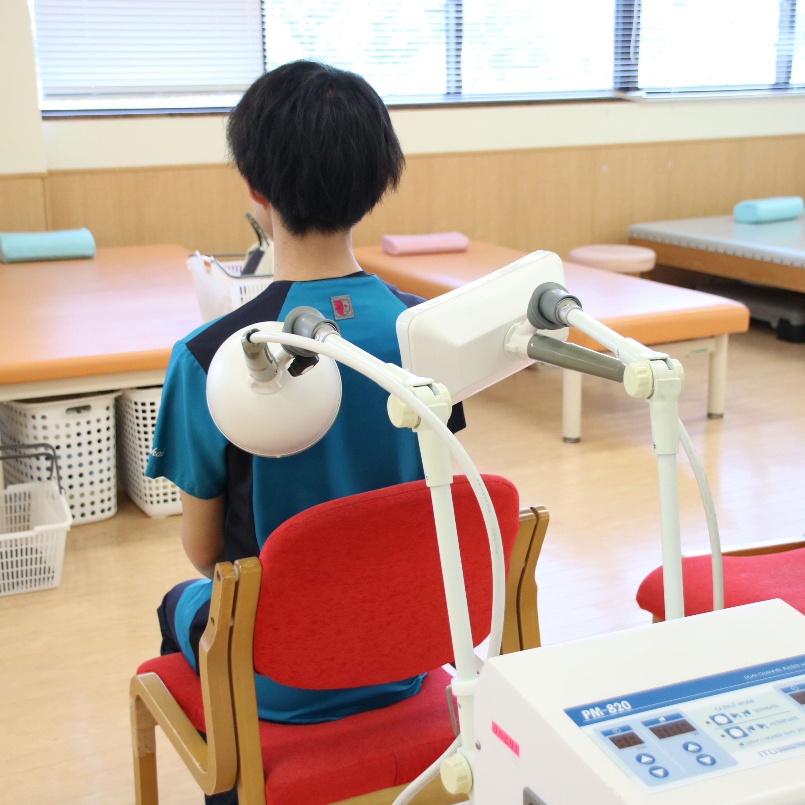 物理療法の様子