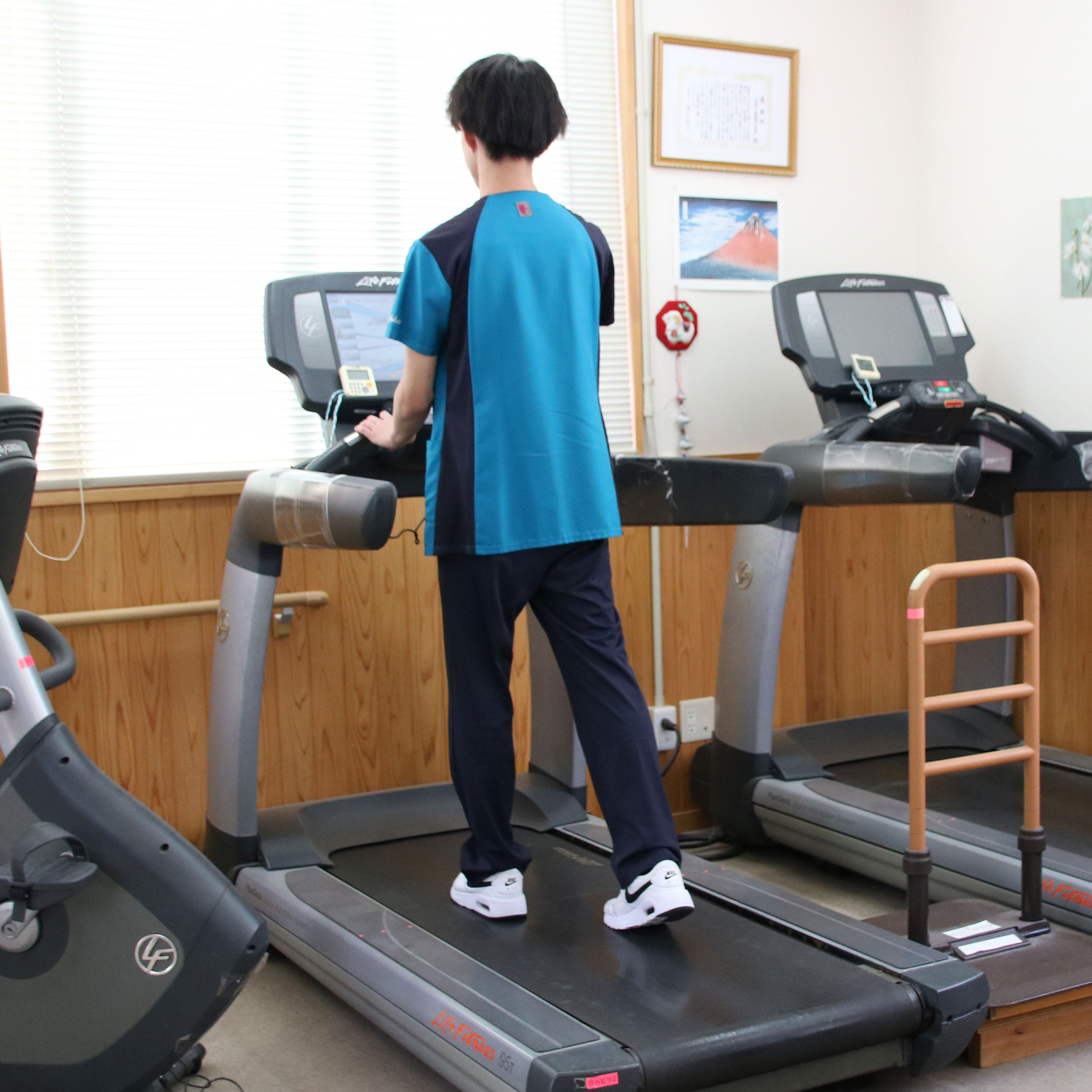 選択リハビリの様子